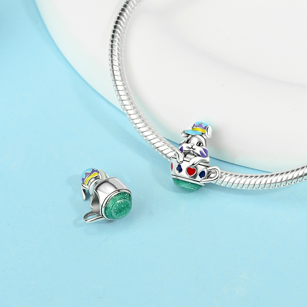 925 Sterling Silver Pendant Wi - Espresso Shot Glass 评论和价格
