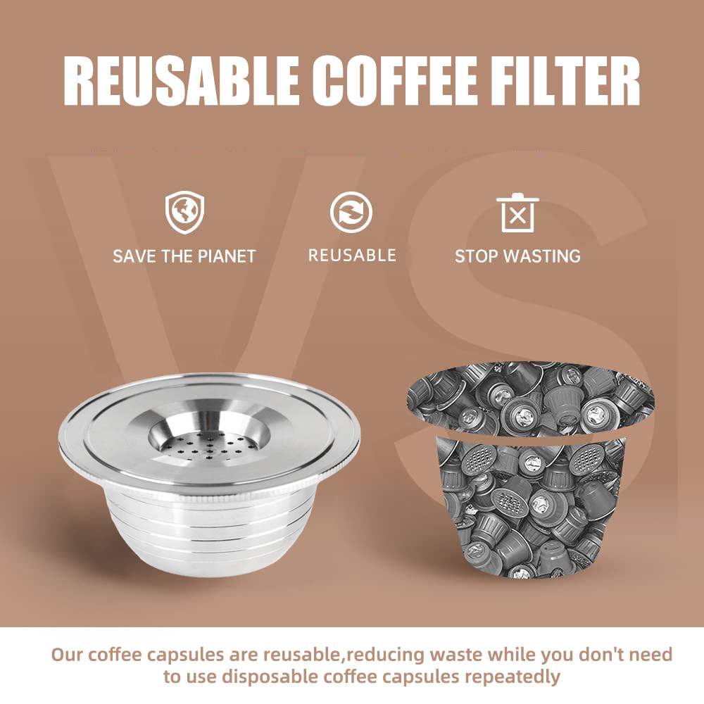 Reusable Coffee Capsule Compat - Coffee Equipment Distributor 评论和价格