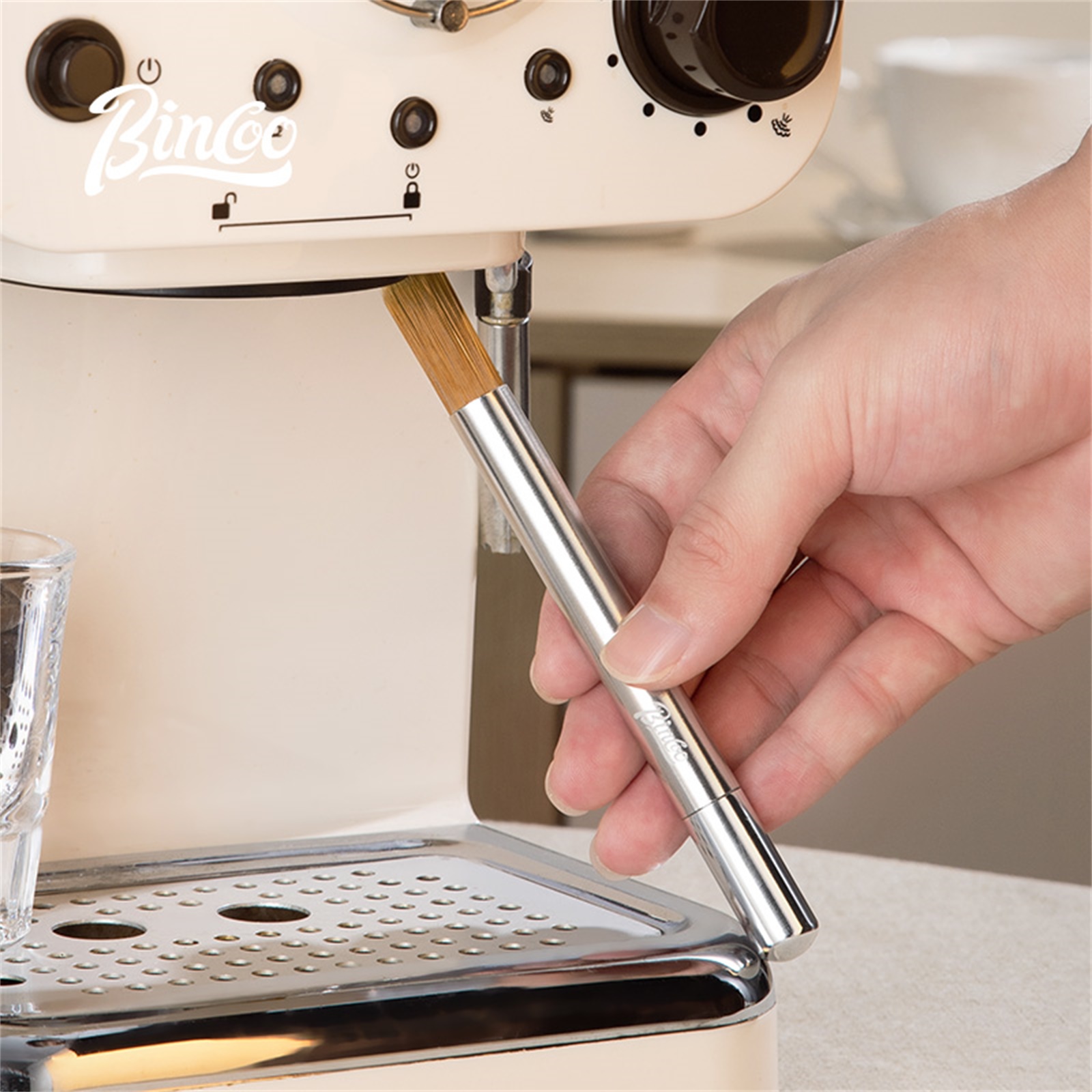 Bincoo Coffee Brush, Grinder a - Coffee Equipment Cleaning Powder 评论和价格