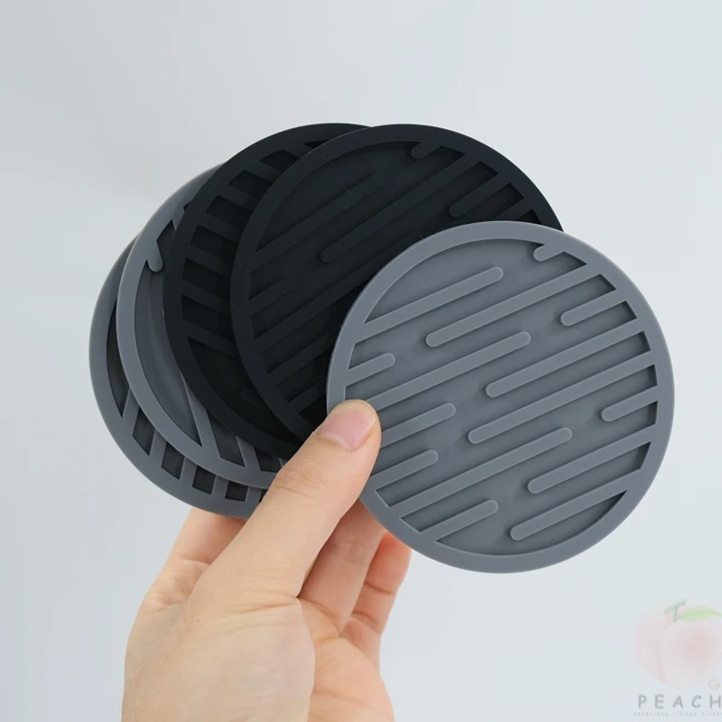 10cm Silicone Coasters Round H - Espresso Shot Glass 评论和价格